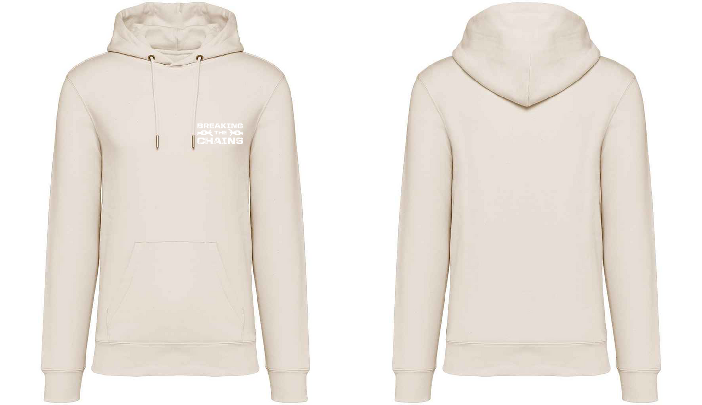 Breaking The Chains Pocket Logo Unisex Hoodie