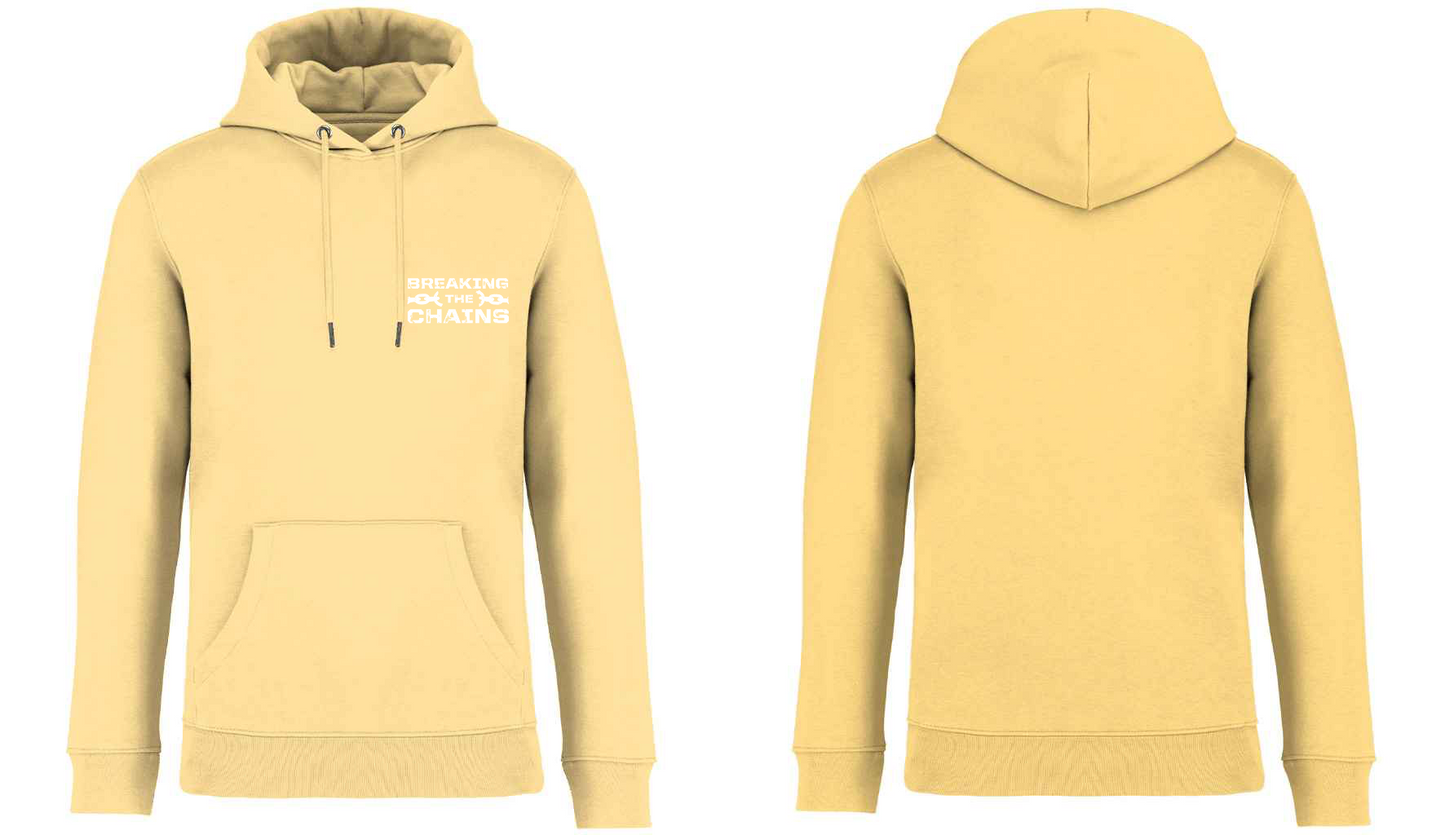 Breaking The Chains Pocket Logo Unisex Hoodie