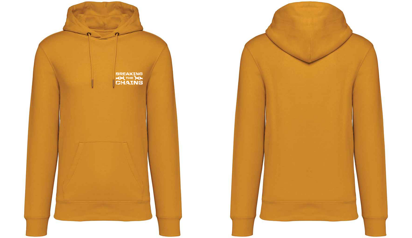 Breaking The Chains Pocket Logo Unisex Hoodie