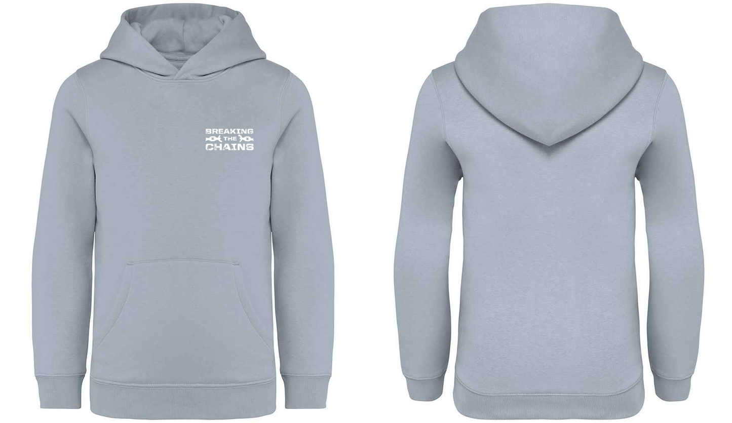 Breaking The Chains Pocket Logo Kids Hoodie