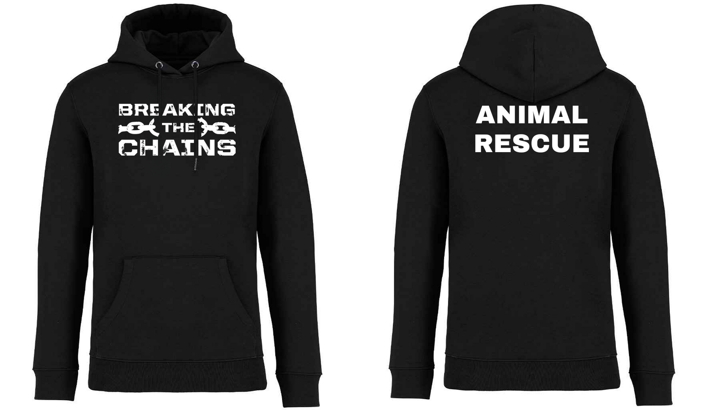 Breaking The Chains: Animal Rescue Unisex Hoodie