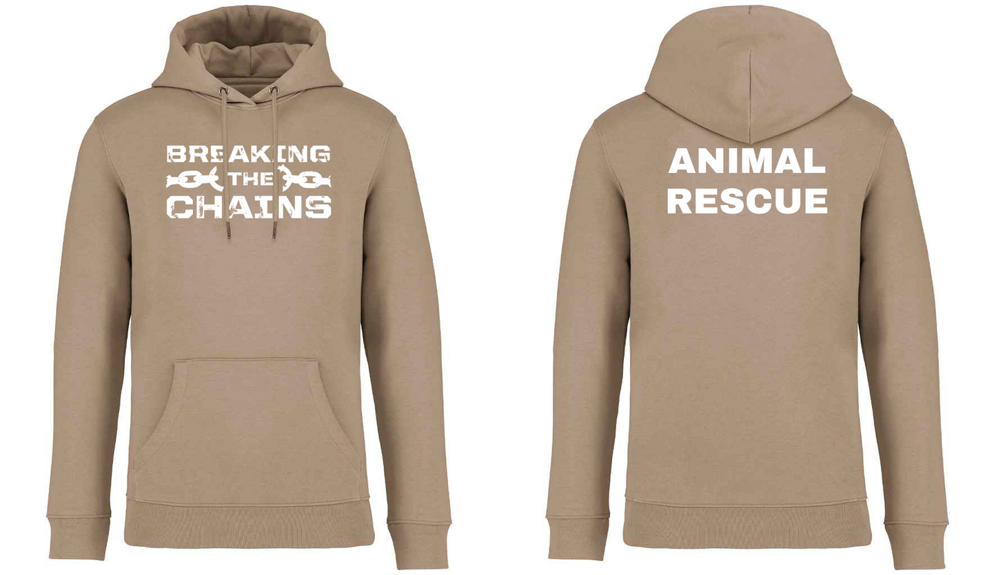 Breaking The Chains: Animal Rescue Unisex Hoodie