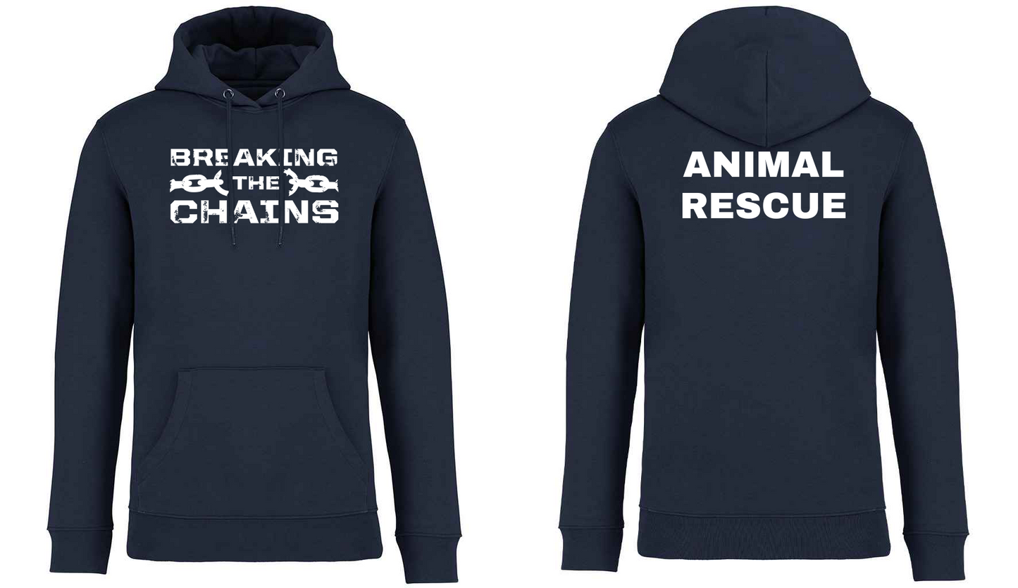 Breaking The Chains: Animal Rescue Unisex Hoodie