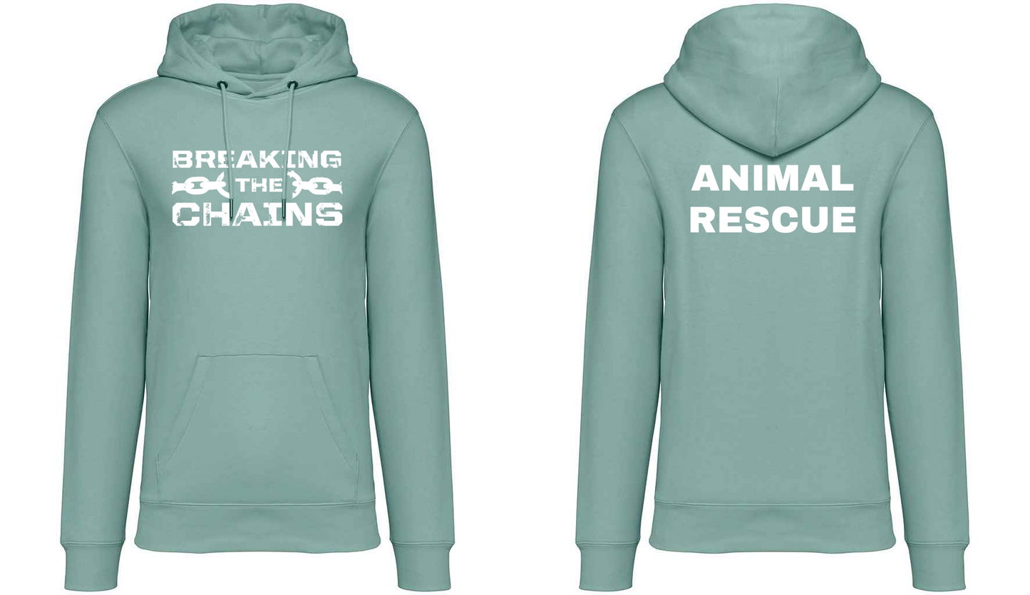 Breaking The Chains: Animal Rescue Unisex Hoodie