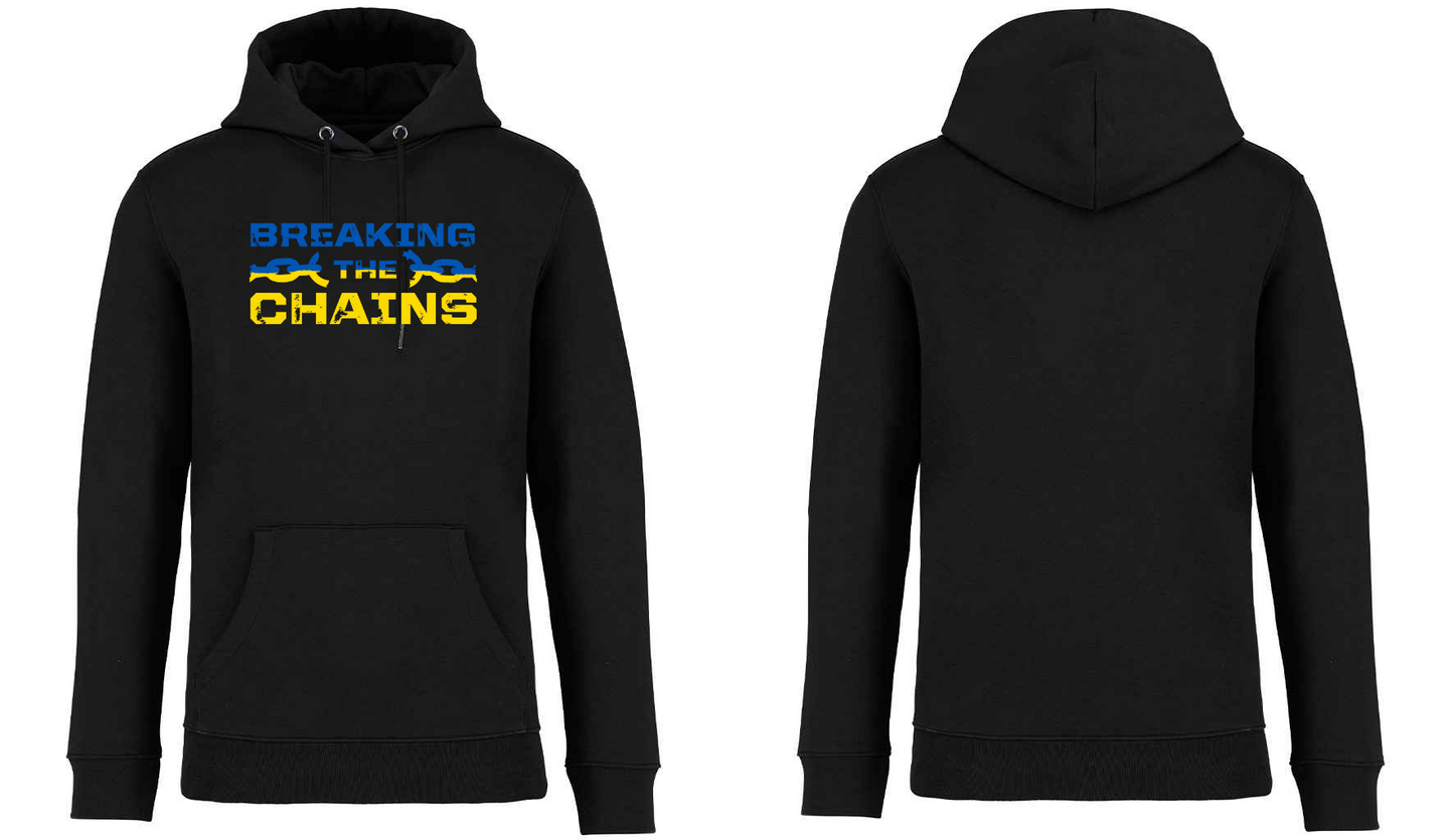 Ukraine Breaking The Chains Unisex Hoodie