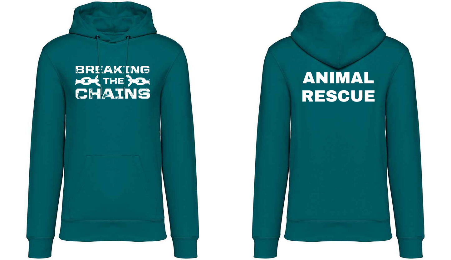 Breaking The Chains: Animal Rescue Unisex Hoodie