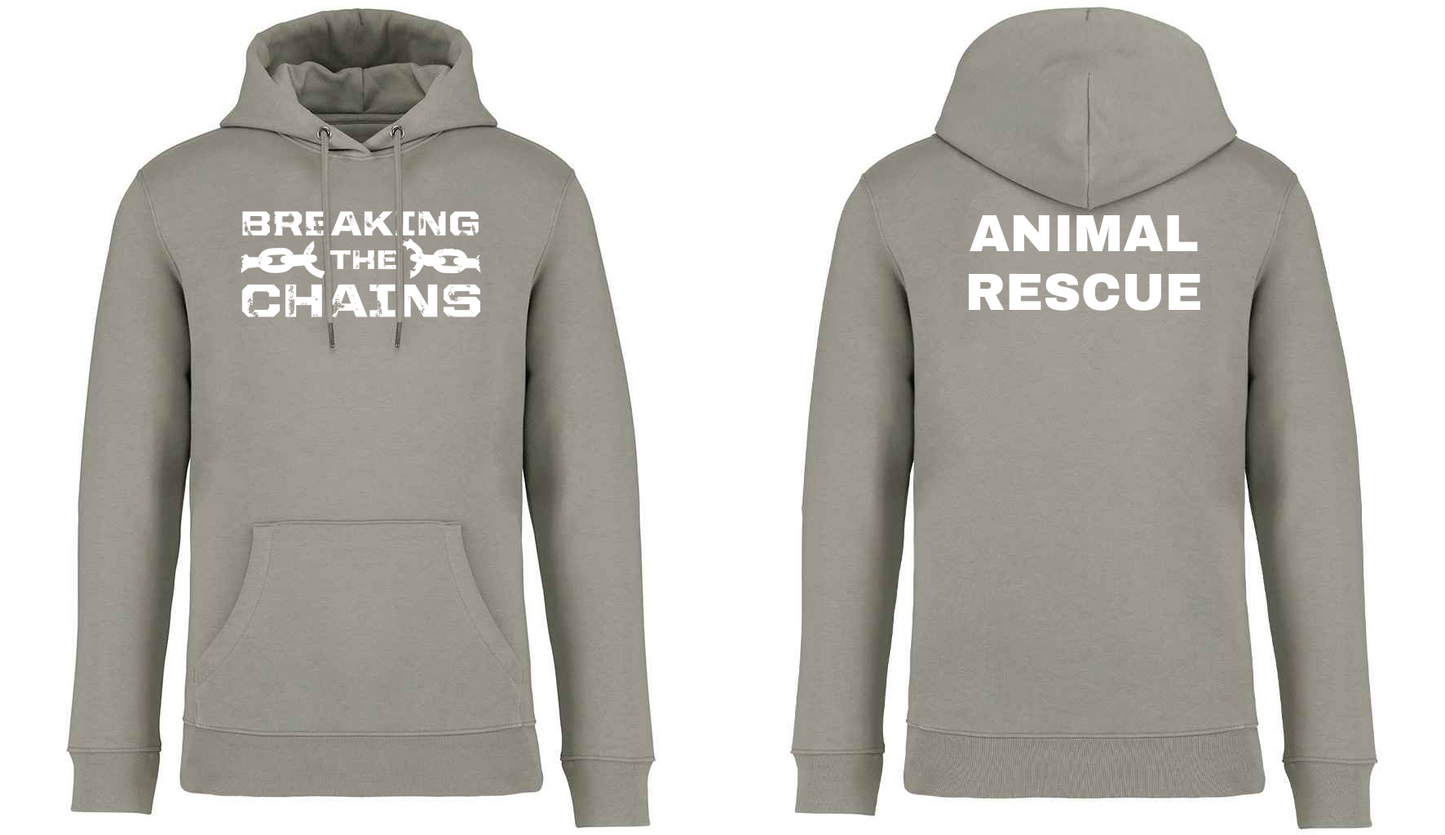 Breaking The Chains: Animal Rescue Unisex Hoodie