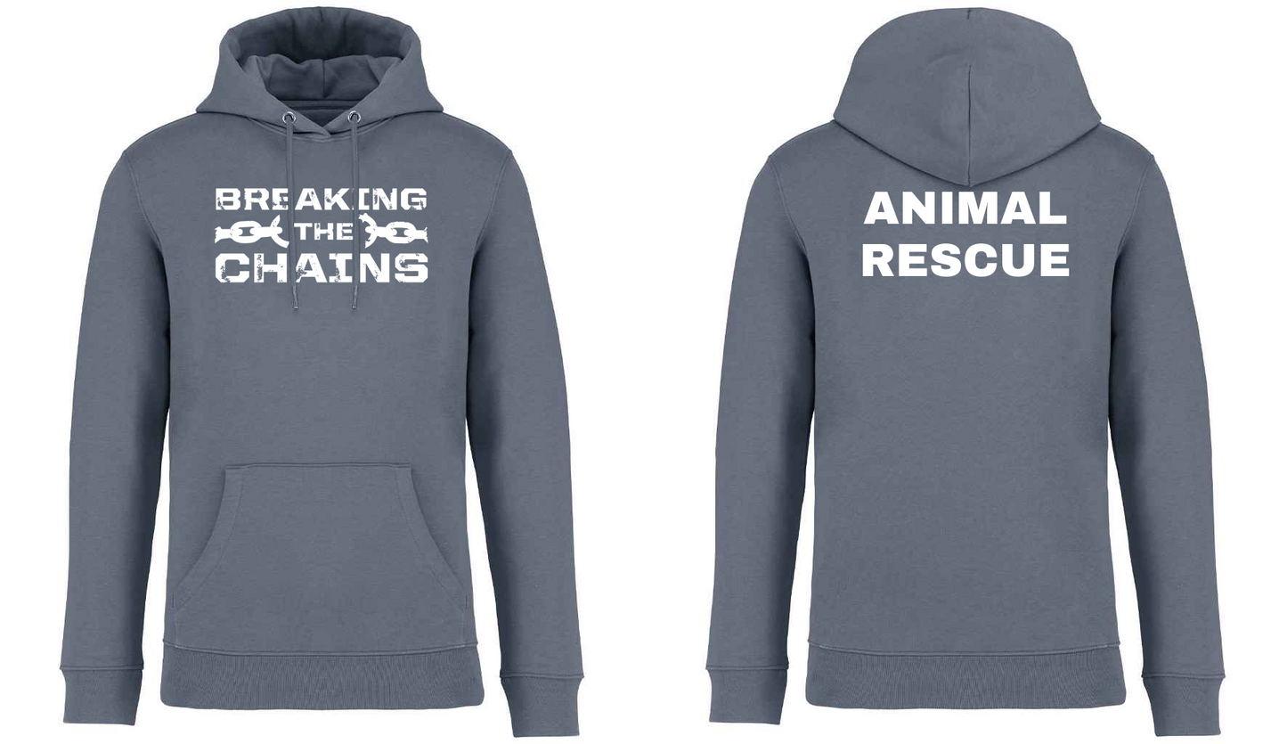 Breaking The Chains: Animal Rescue Unisex Hoodie