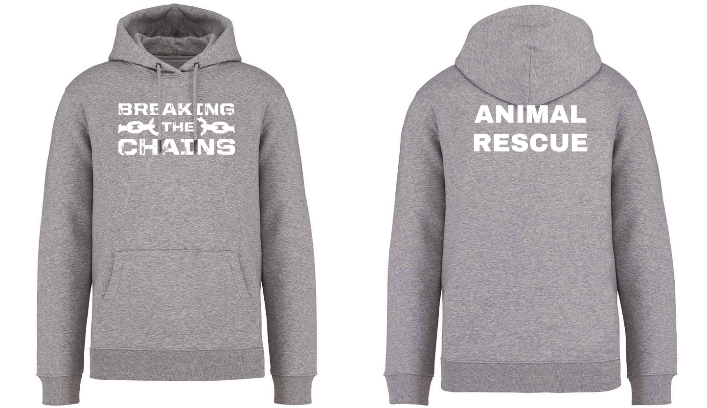 Breaking The Chains: Animal Rescue Unisex Hoodie