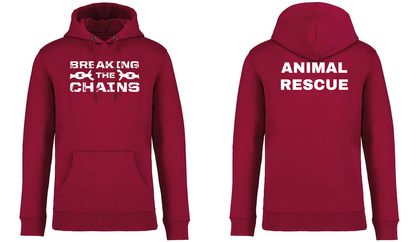 Breaking The Chains: Animal Rescue Unisex Hoodie