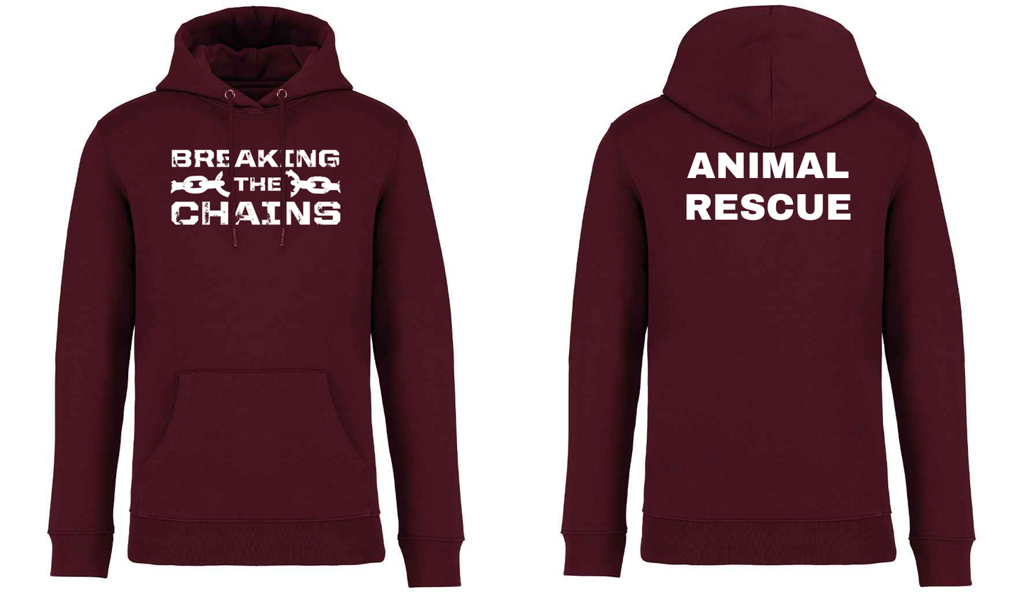 Breaking The Chains: Animal Rescue Unisex Hoodie
