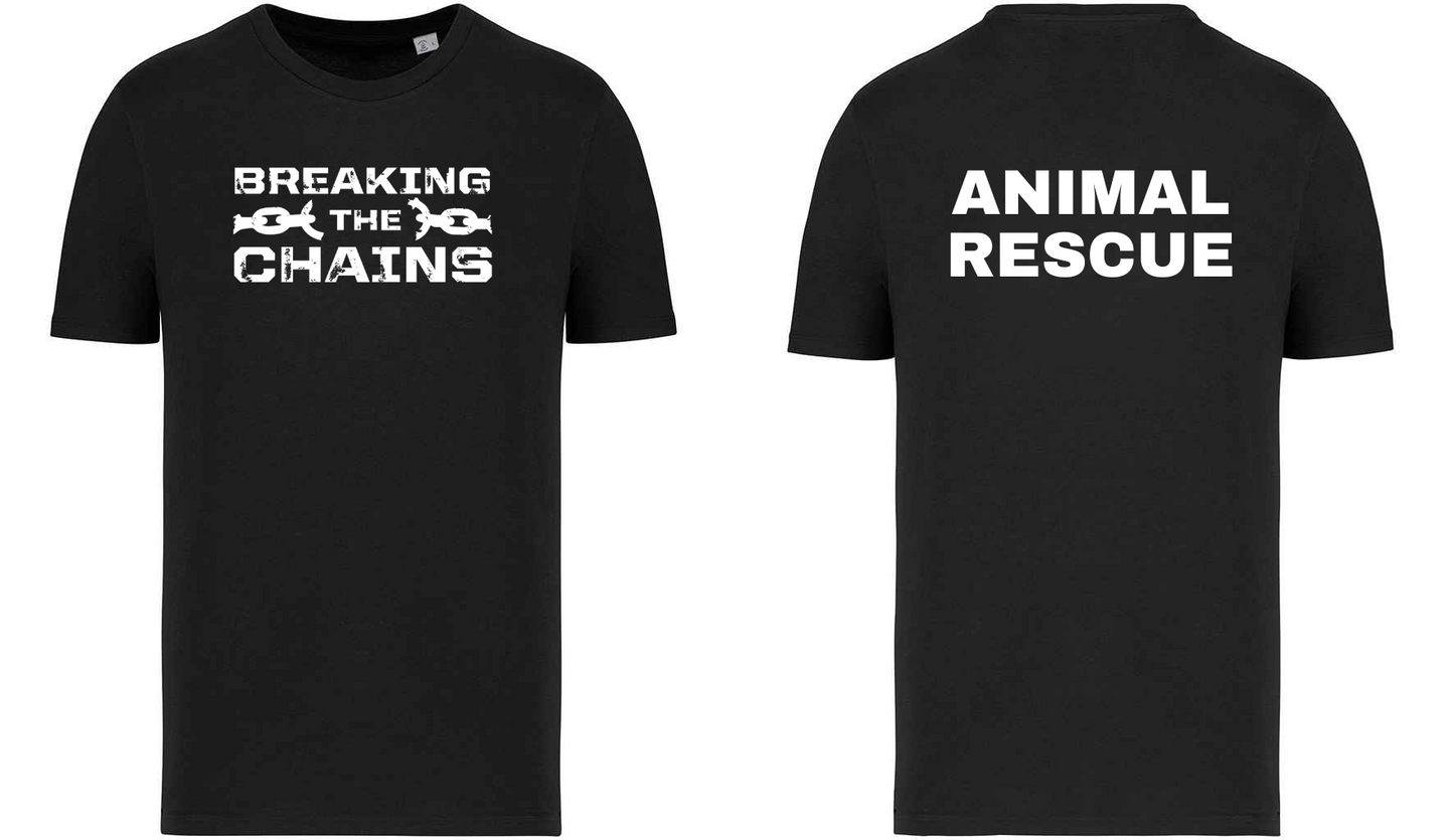 Breaking The Chains: Animal Rescue Unisex T-Shirt