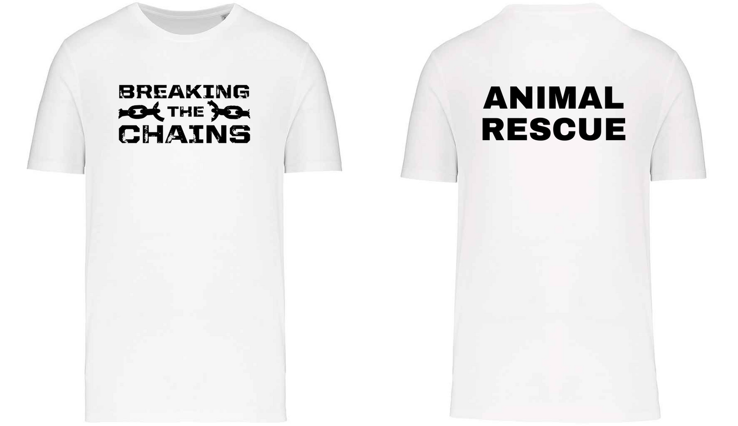 Breaking The Chains: Animal Rescue Unisex T-Shirt