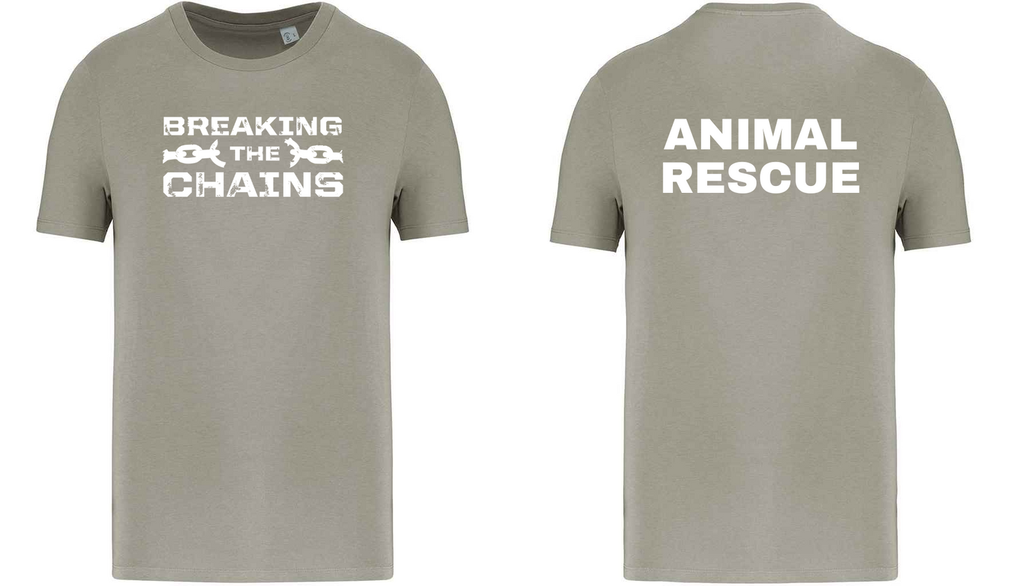 Breaking The Chains: Animal Rescue Unisex T-Shirt