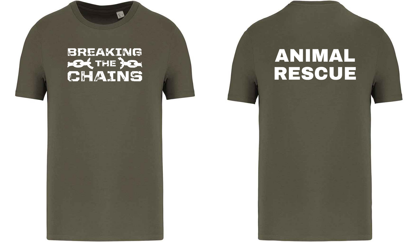 Breaking The Chains: Animal Rescue Unisex T-Shirt