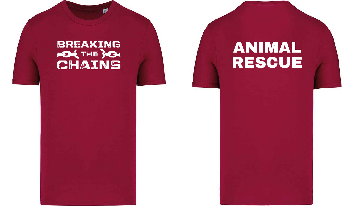 Breaking The Chains: Animal Rescue Unisex T-Shirt