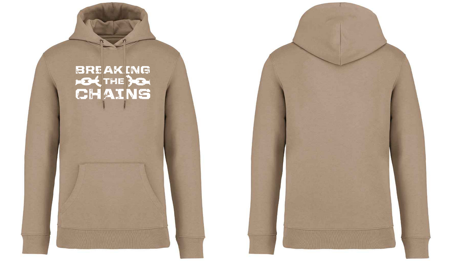 Breaking The Chains Front Logo Unisex Hoodie