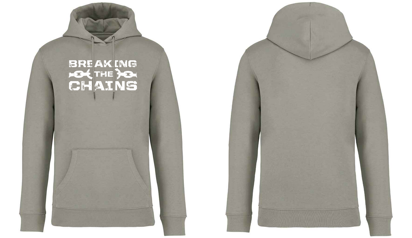 Breaking The Chains Front Logo Unisex Hoodie