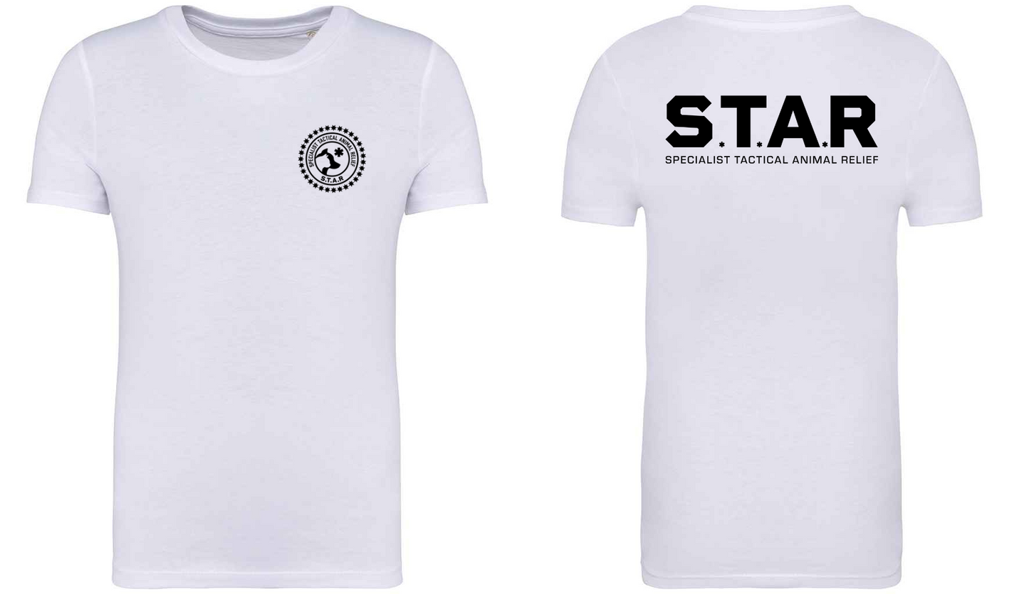 S.T.A.R Print and Logo Kids T-Shirt
