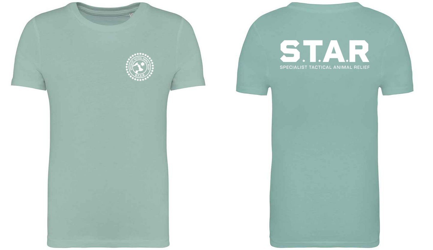 S.T.A.R Print and Logo Kids T-Shirt