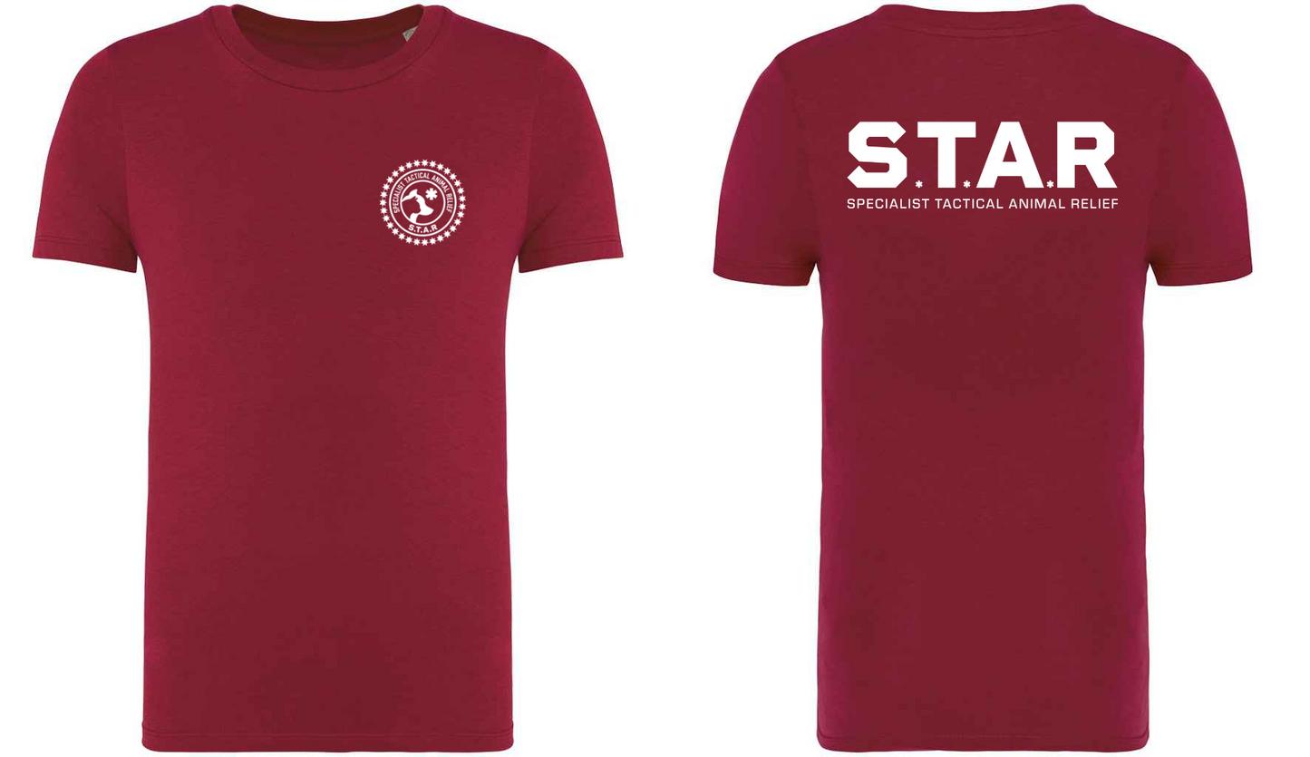 S.T.A.R Print and Logo Kids T-Shirt