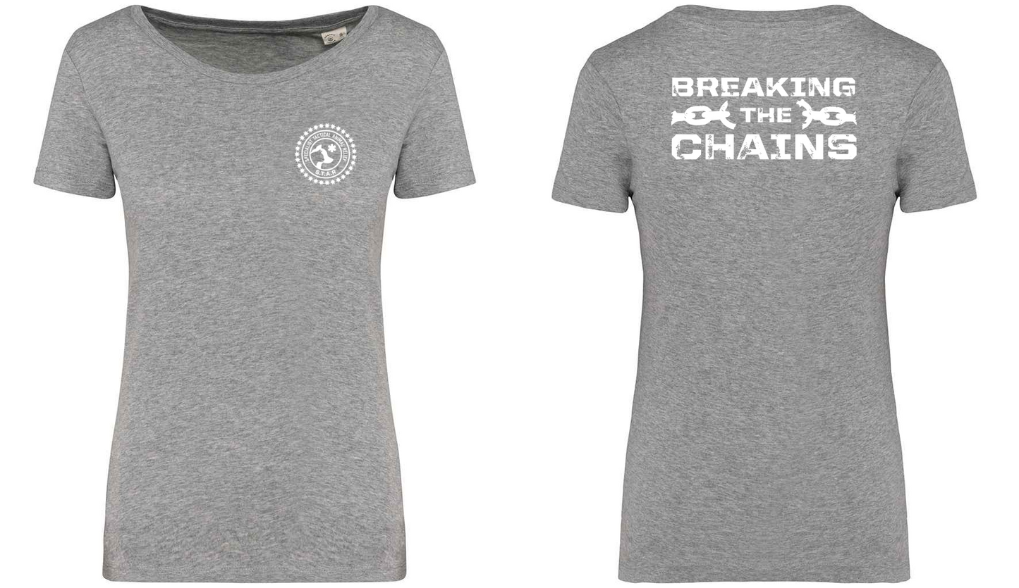 Breaking The Chains / S.T.A.R Logo Ladies T-Shirt