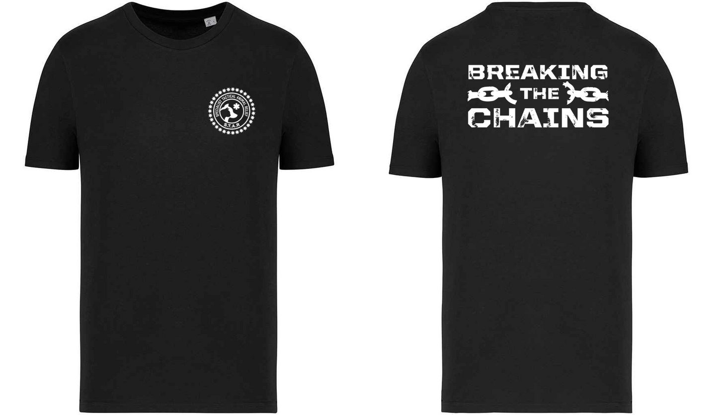 Breaking The Chains / S.T.A.R Logo Unisex T-Shirt