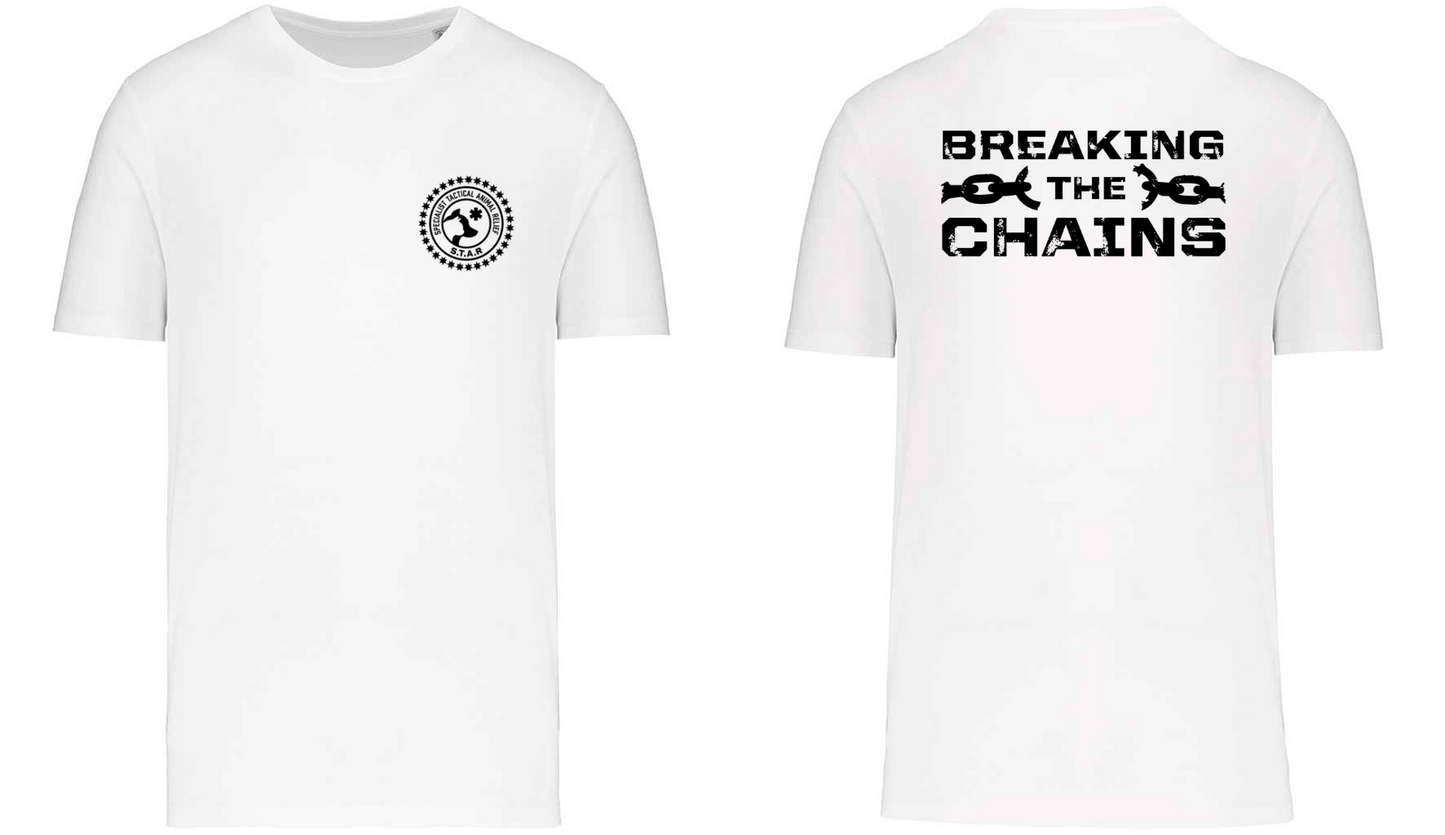 Breaking The Chains / S.T.A.R Logo Unisex T-Shirt
