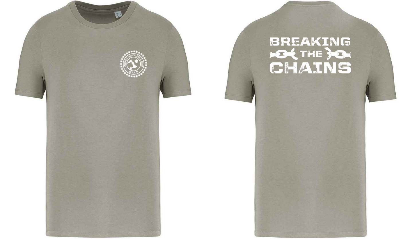 Breaking The Chains / S.T.A.R Logo Unisex T-Shirt
