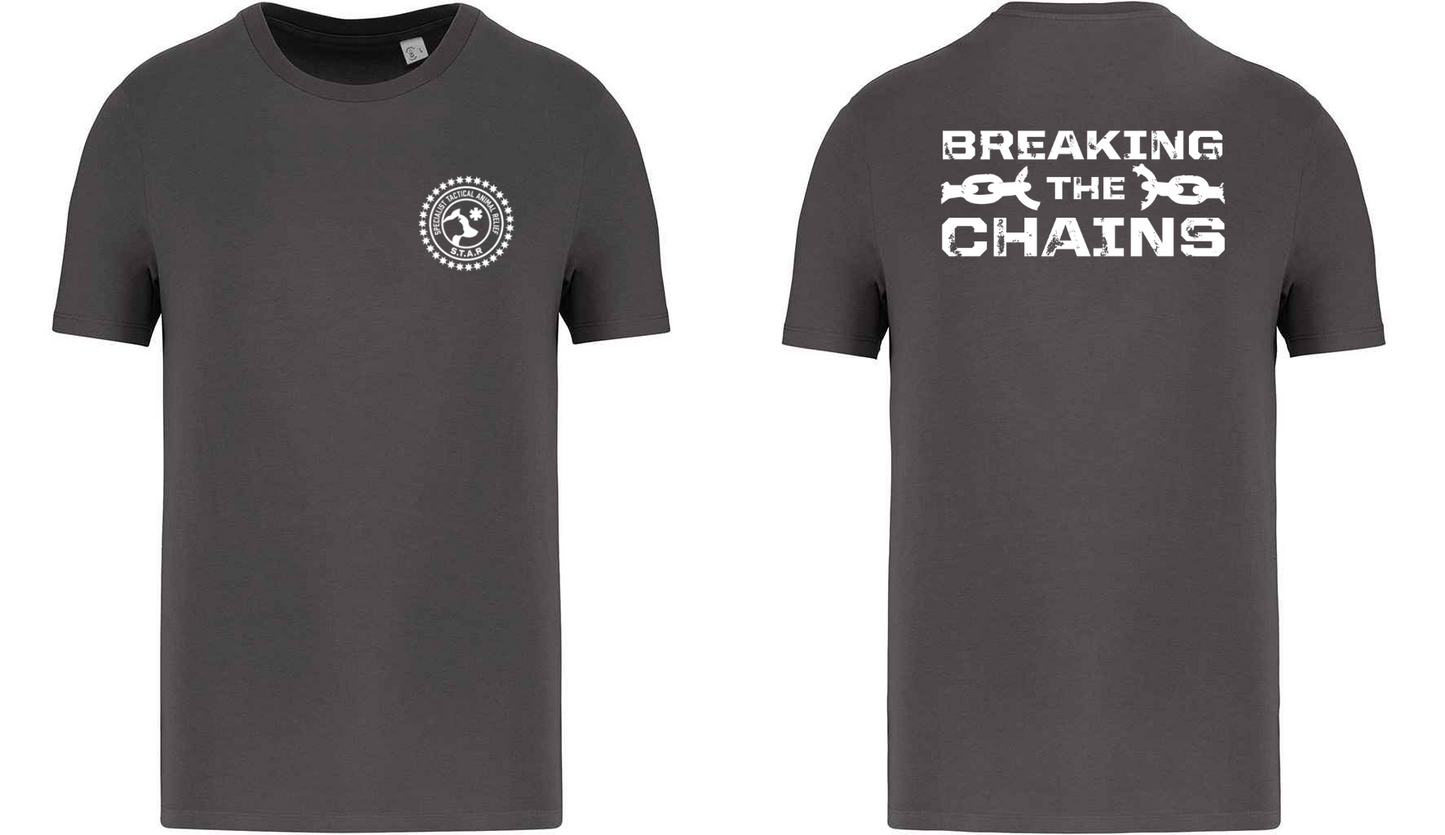 Breaking The Chains / S.T.A.R Logo Unisex T-Shirt