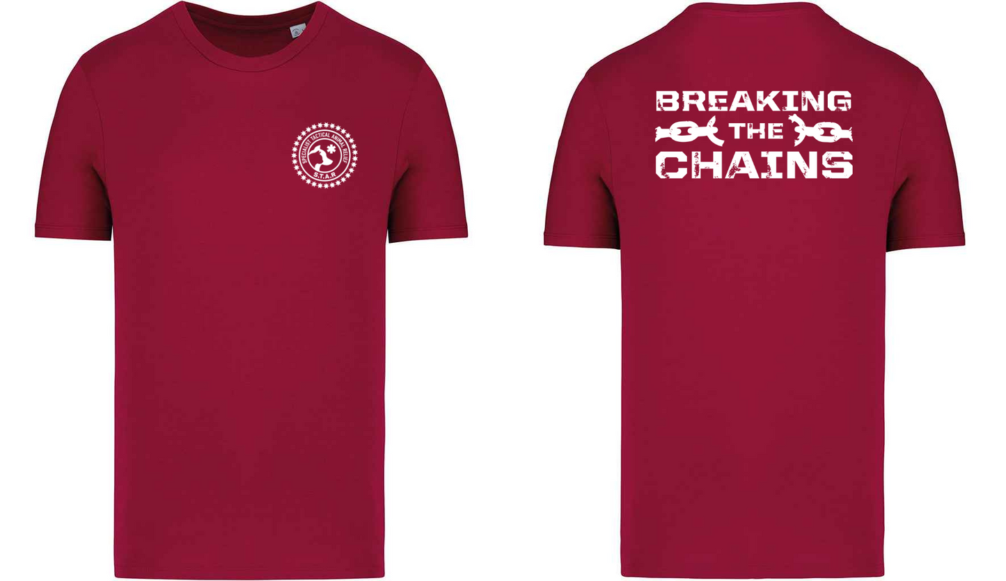 Breaking The Chains / S.T.A.R Logo Unisex T-Shirt