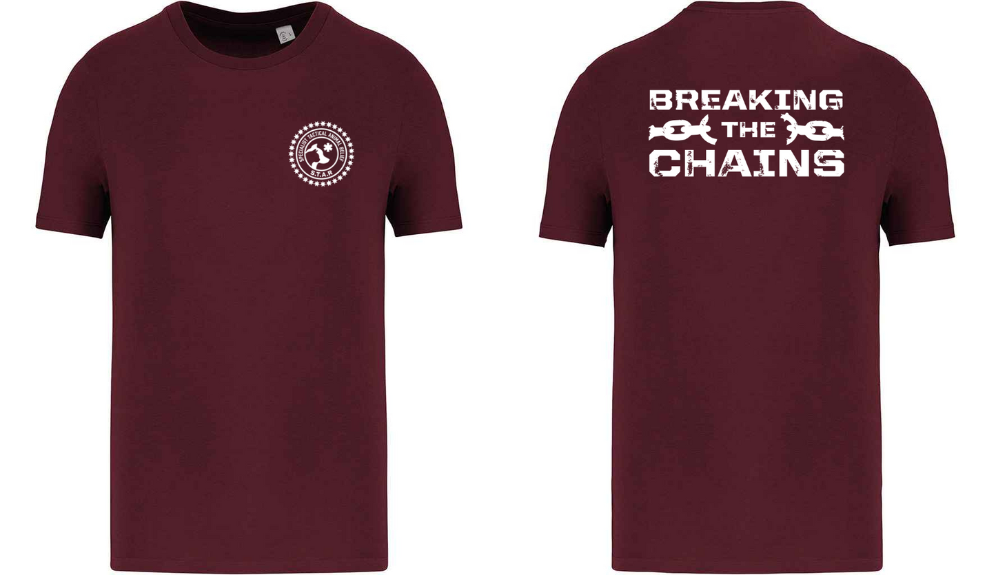 Breaking The Chains / S.T.A.R Logo Unisex T-Shirt