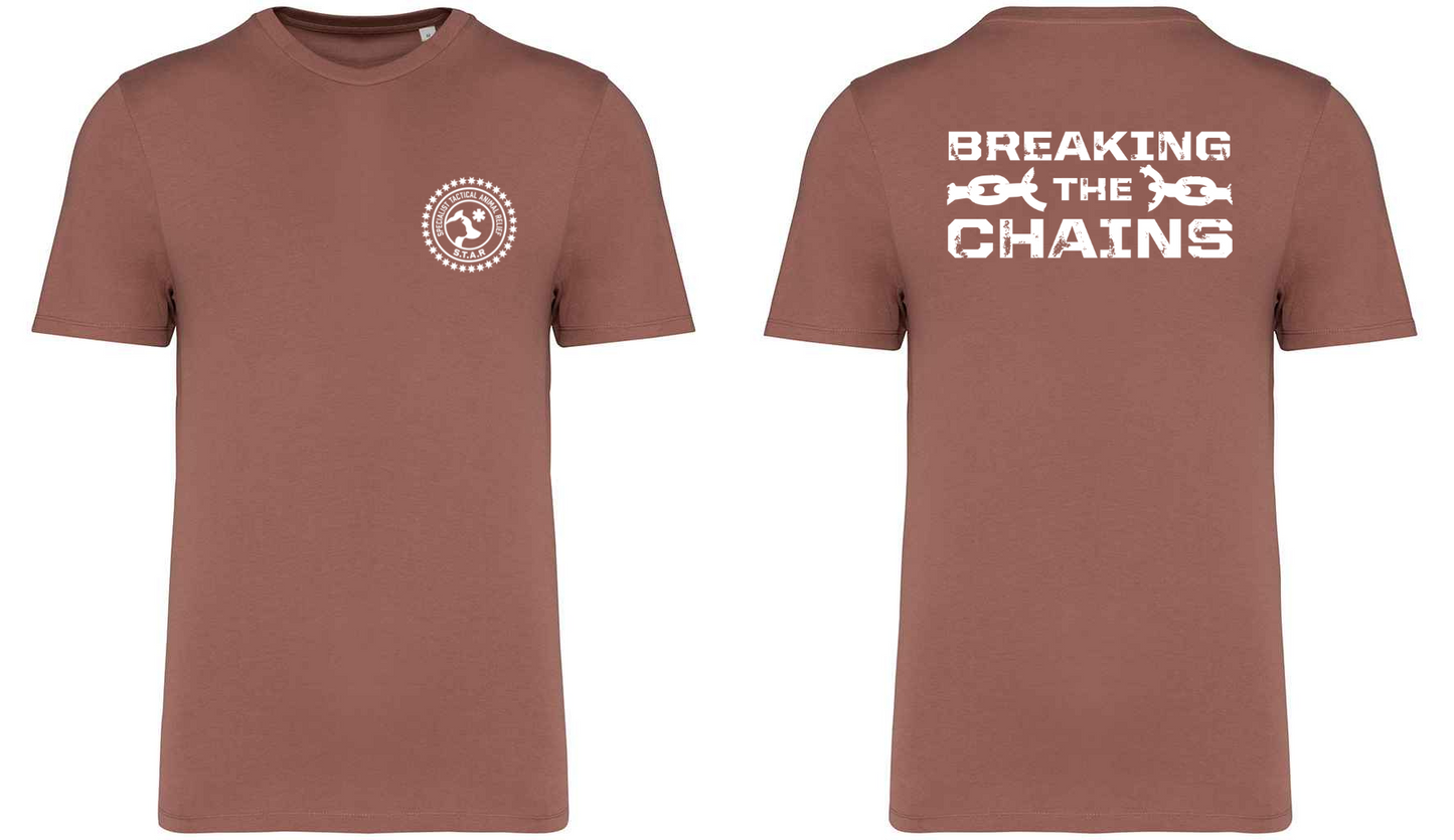 Breaking The Chains / S.T.A.R Logo Unisex T-Shirt