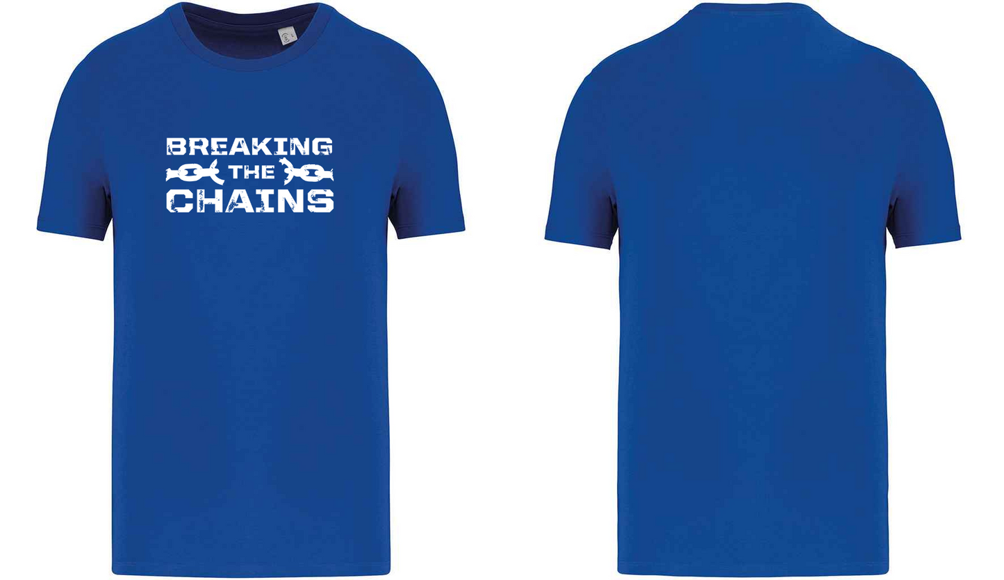 Breaking The Chains Front Logo Unisex T-Shirt