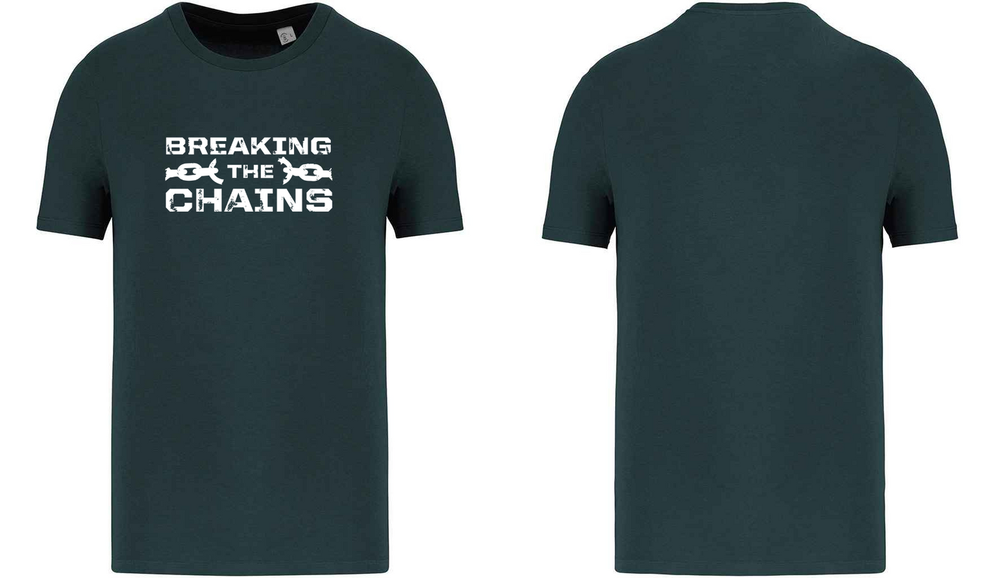 Breaking The Chains Front Logo Unisex T-Shirt