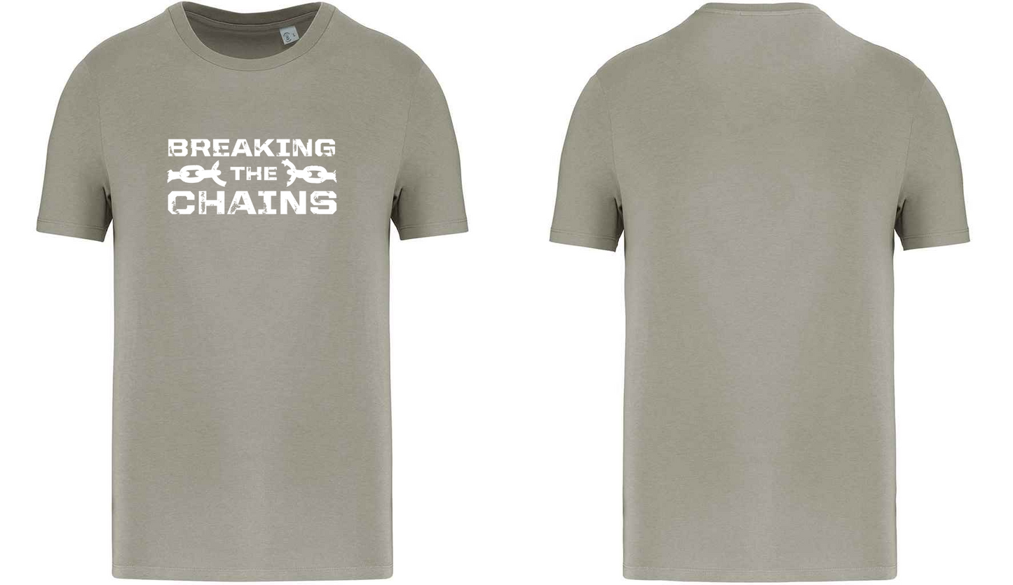 Breaking The Chains Front Logo Unisex T-Shirt