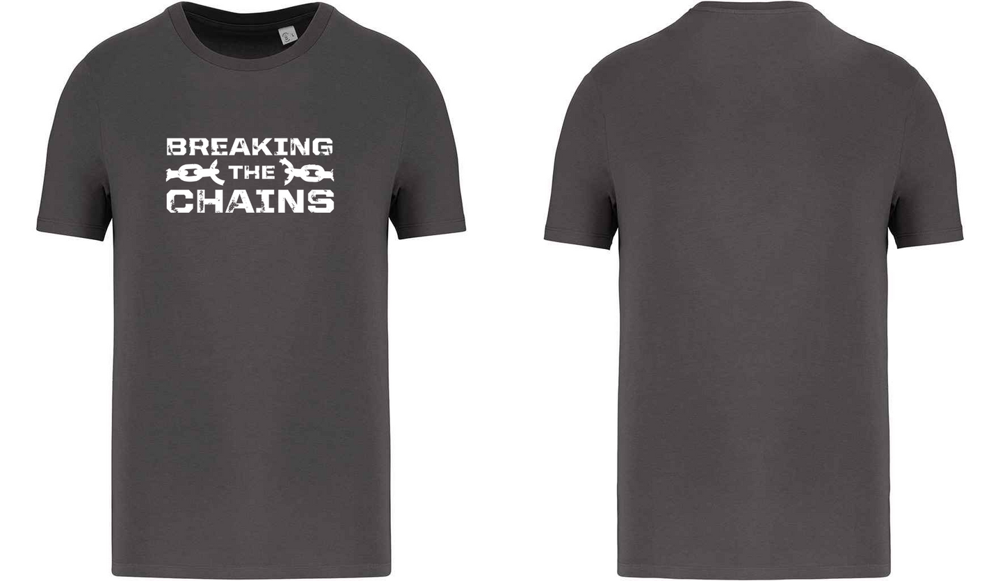 Breaking The Chains Front Logo Unisex T-Shirt