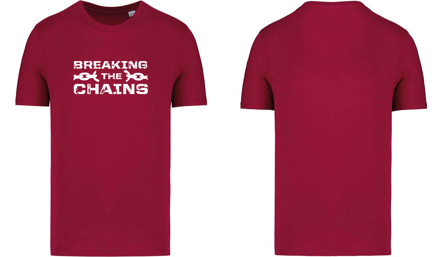 Breaking The Chains Front Logo Unisex T-Shirt