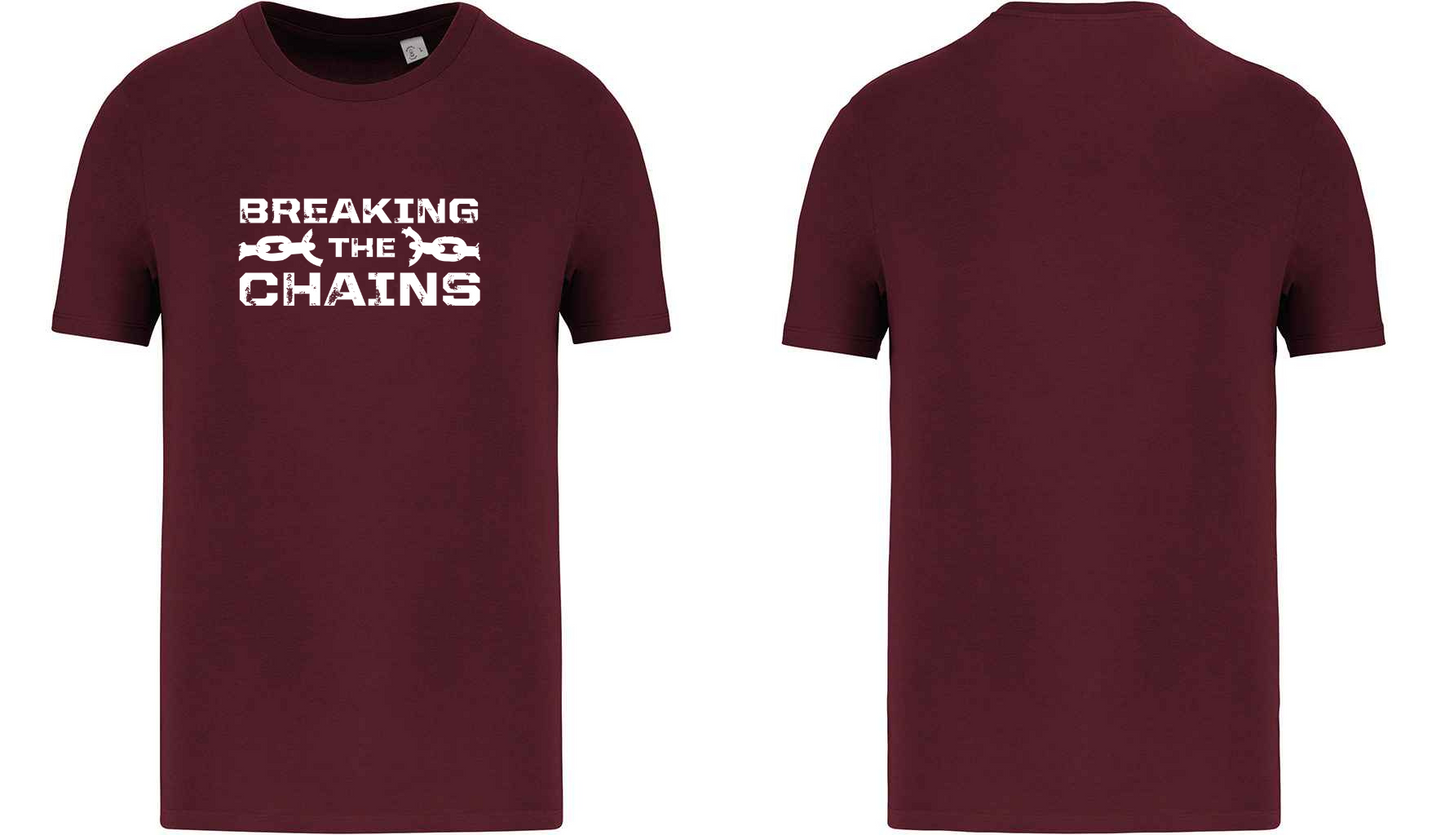 Breaking The Chains Front Logo Unisex T-Shirt