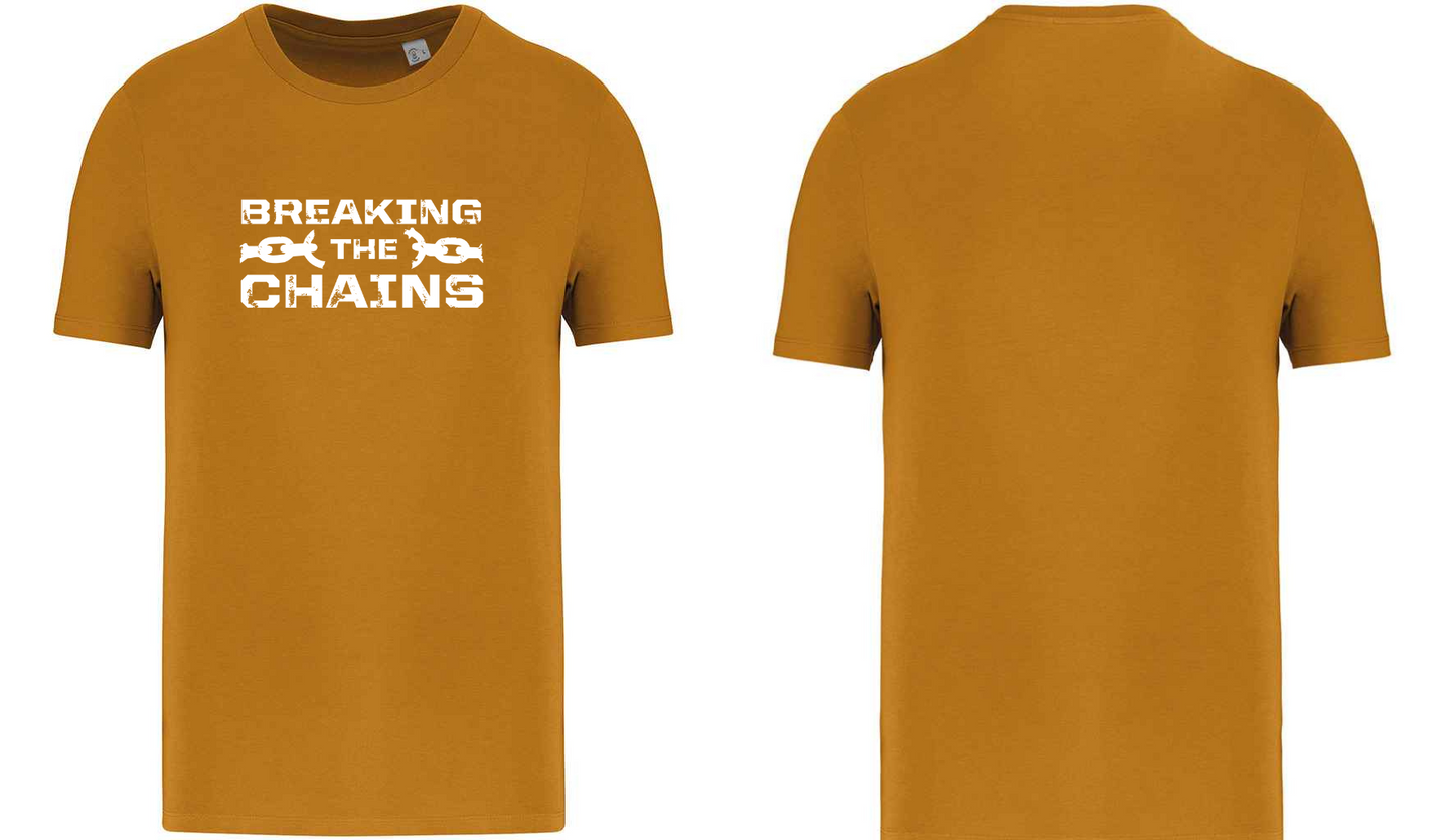 Breaking The Chains Front Logo Unisex T-Shirt