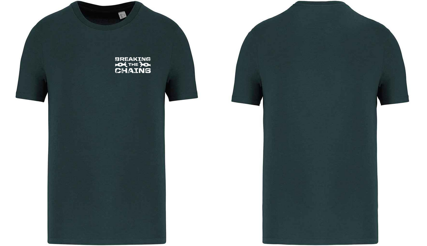 Breaking The Chains Pocket Logo Unisex T-Shirt