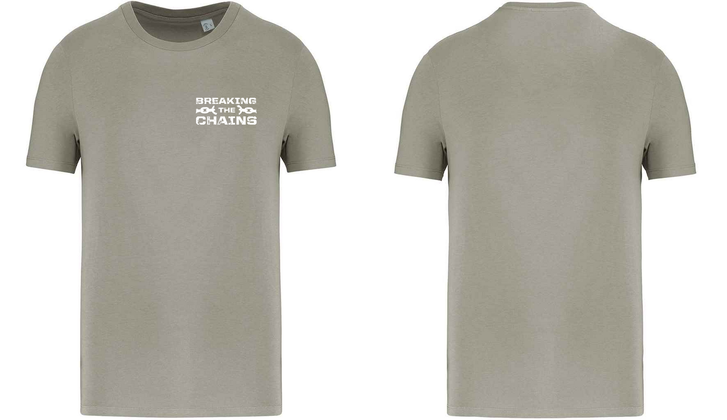 Breaking The Chains Pocket Logo Unisex T-Shirt