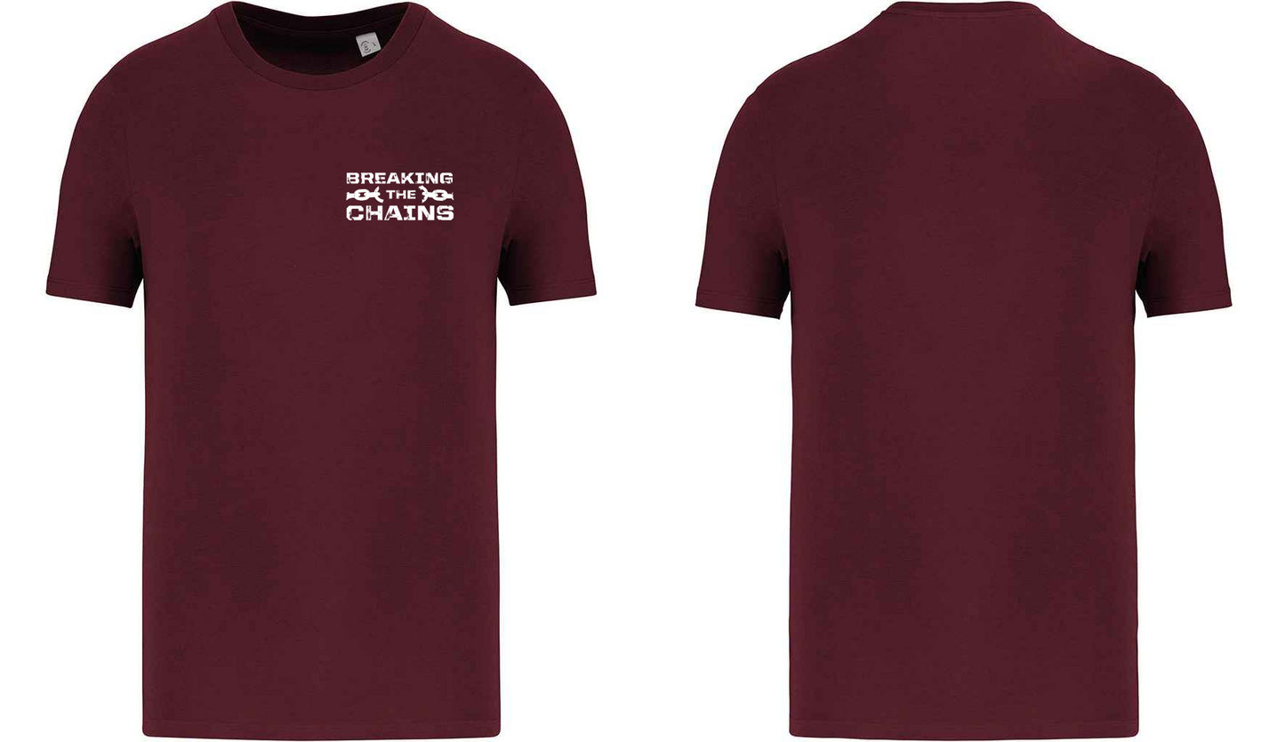 Breaking The Chains Pocket Logo Unisex T-Shirt