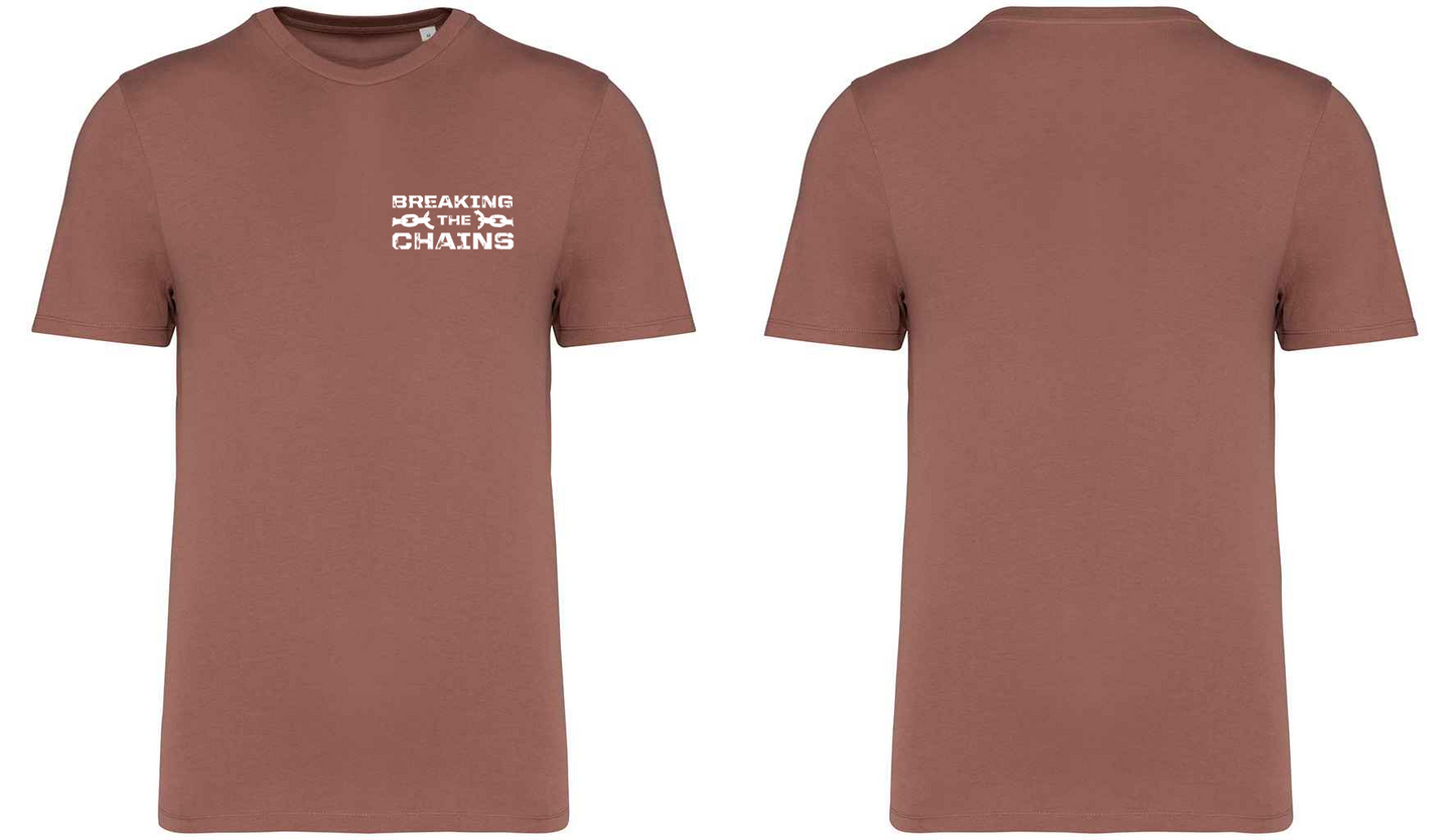Breaking The Chains Pocket Logo Unisex T-Shirt