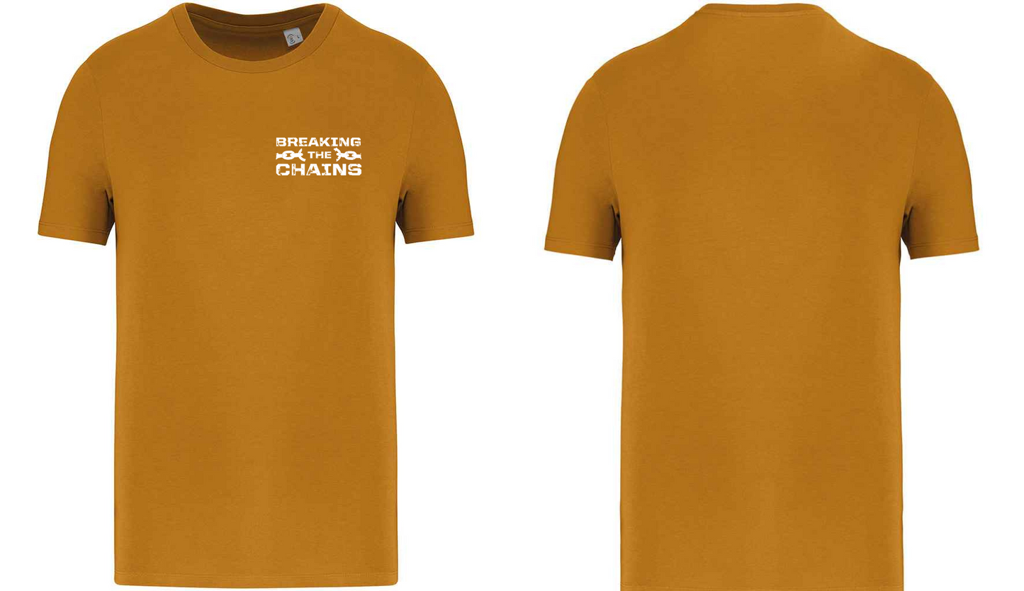 Breaking The Chains Pocket Logo Unisex T-Shirt