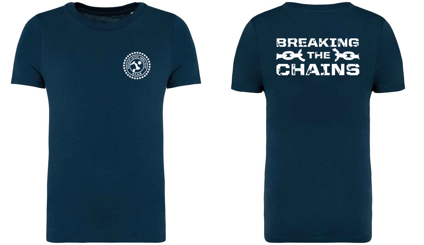 Breaking The Chains / S.T.A.R Logo Unisex T-Shirt