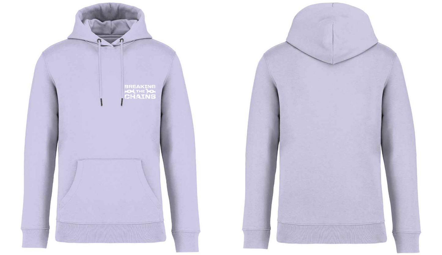 Breaking The Chains Pocket Logo Unisex Hoodie