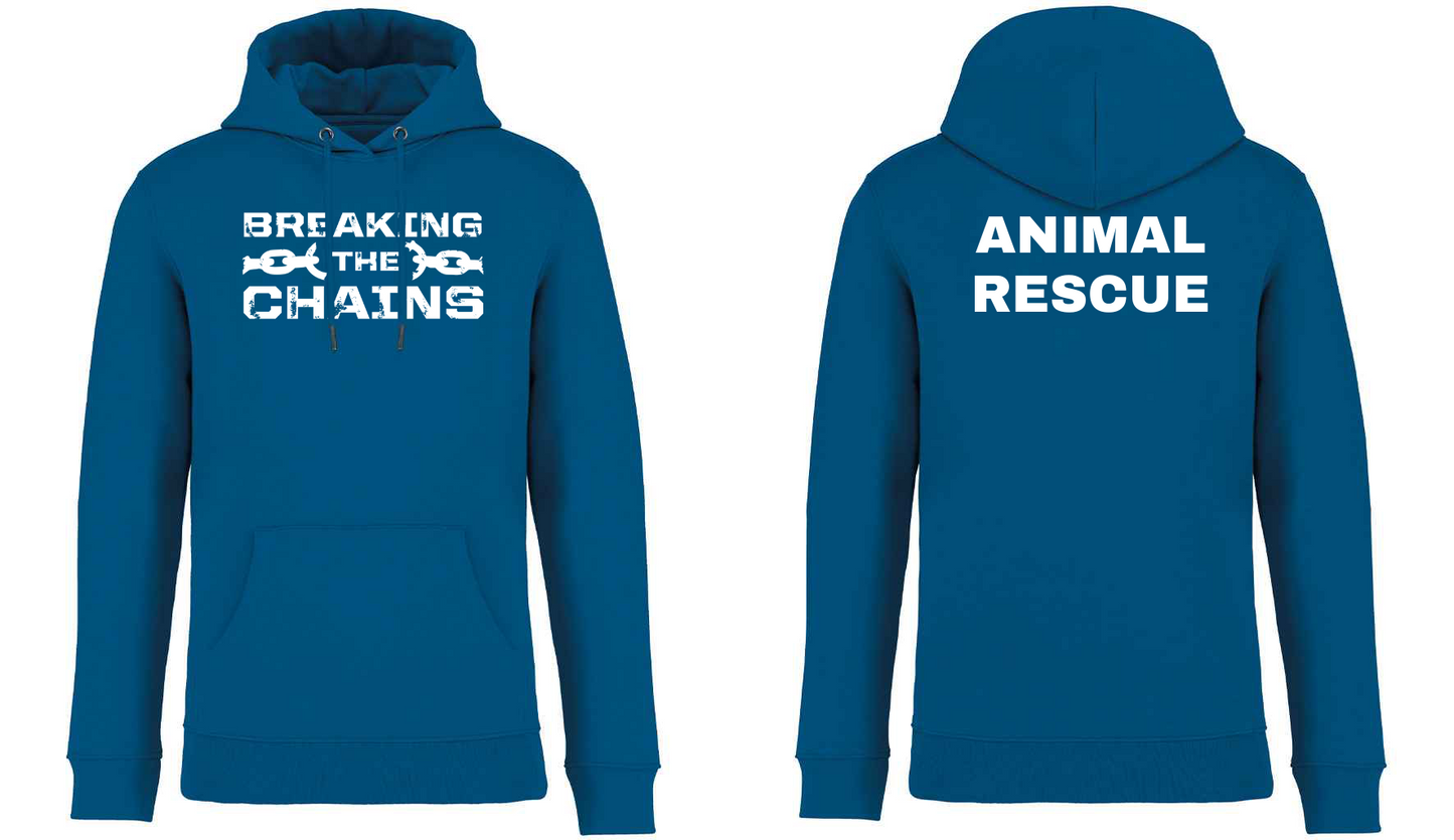 Breaking The Chains: Animal Rescue Unisex Hoodie
