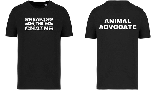 Breaking The Chains: Animal Advocate Unisex T-Shirt