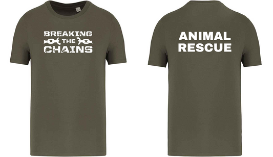 Breaking The Chains: Animal Rescue Unisex T-Shirt